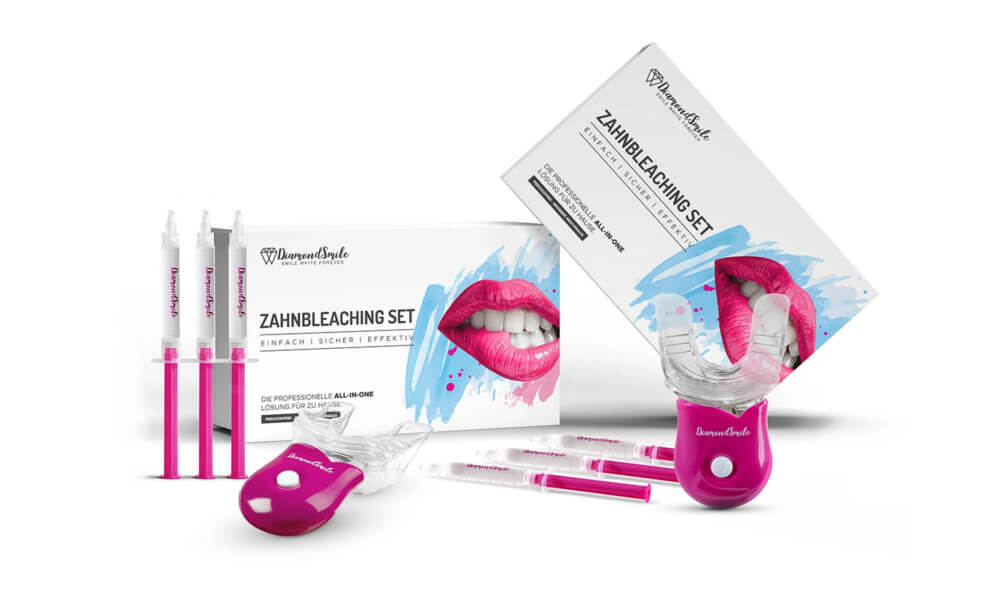 DiamondSmile Zahnbleaching Set Premium Wahl